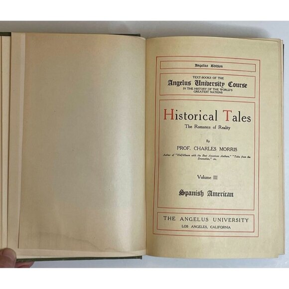 Historical Tales Spanish-American Charles Morris 1908 Romance of Reality Vol 3 - Picture 7 of 16